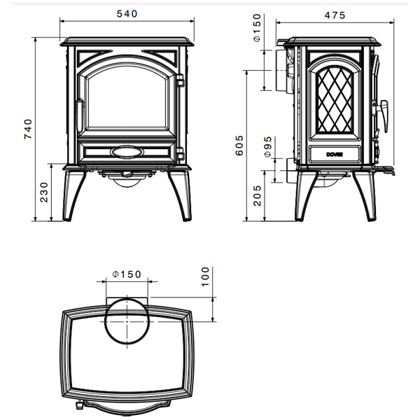 Dovre 540W - Afbeelding 5