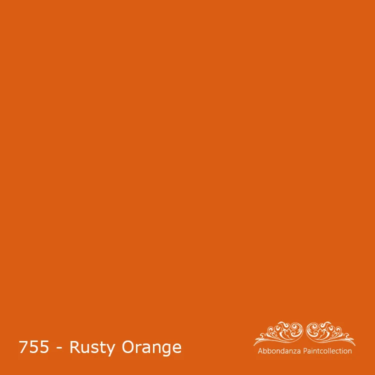 Krijtverf 755 Rusty Orange - Afbeelding 3